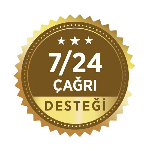 7/24 çağrı desteği